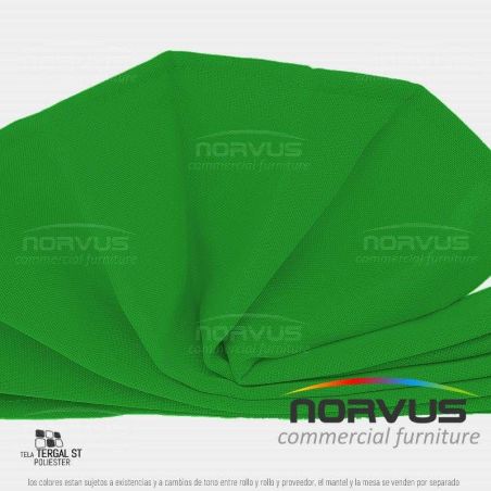 Servilleta 40x40cm tela Tafetan verde bandera