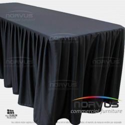 Bambalina rectangular completa 240x75cm tela Dublin color