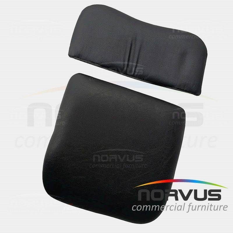 Juego de asiento y respaldo para silla plegable acojinada adulto