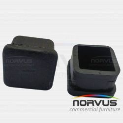 Regaton interno cuadrado 1 de plastico negro