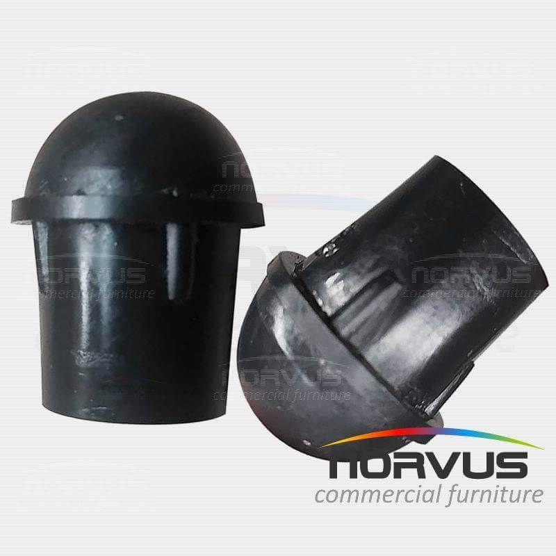 Regaton interno redondo 3/4 de plastico negro