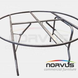 Estructura para mesa redonda plegable 150